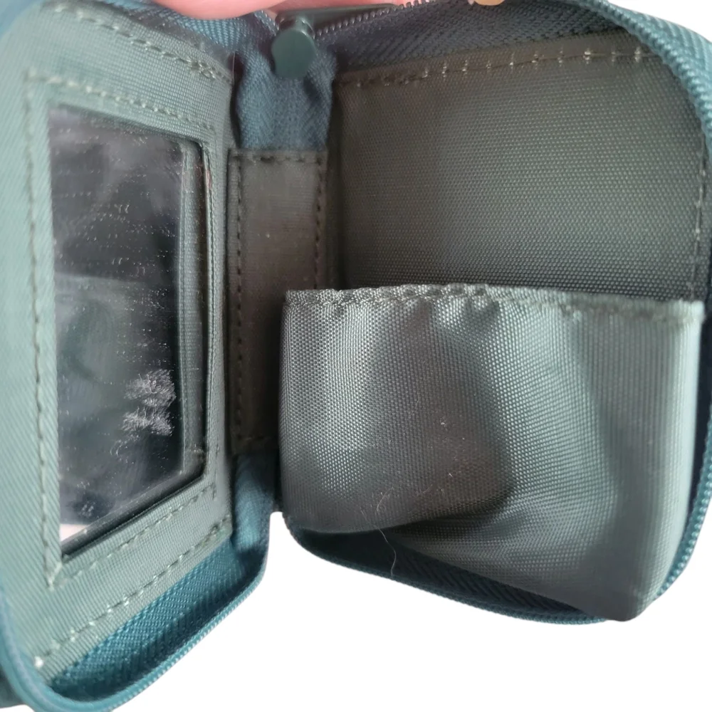Green Leather Women's Wallet